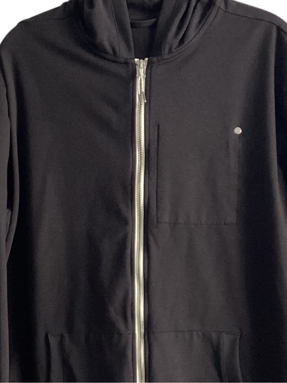 Vuori Coronado Hoodie Black Heather Full Zip DreamKnit Size XL - Picture 8 of 10